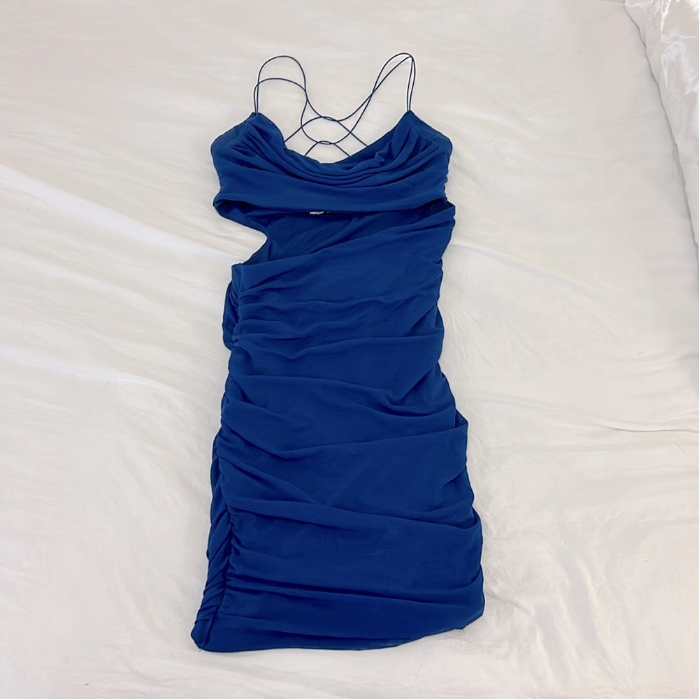 Oh Polly cutout mini dress